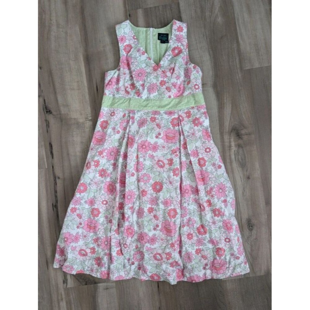 Mini Boden Floral Party Dress Sleeveless, 11-12Y (U2)